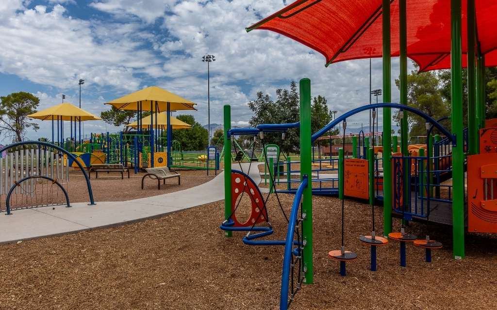 Playground at Reid Park, Tucson Arizona