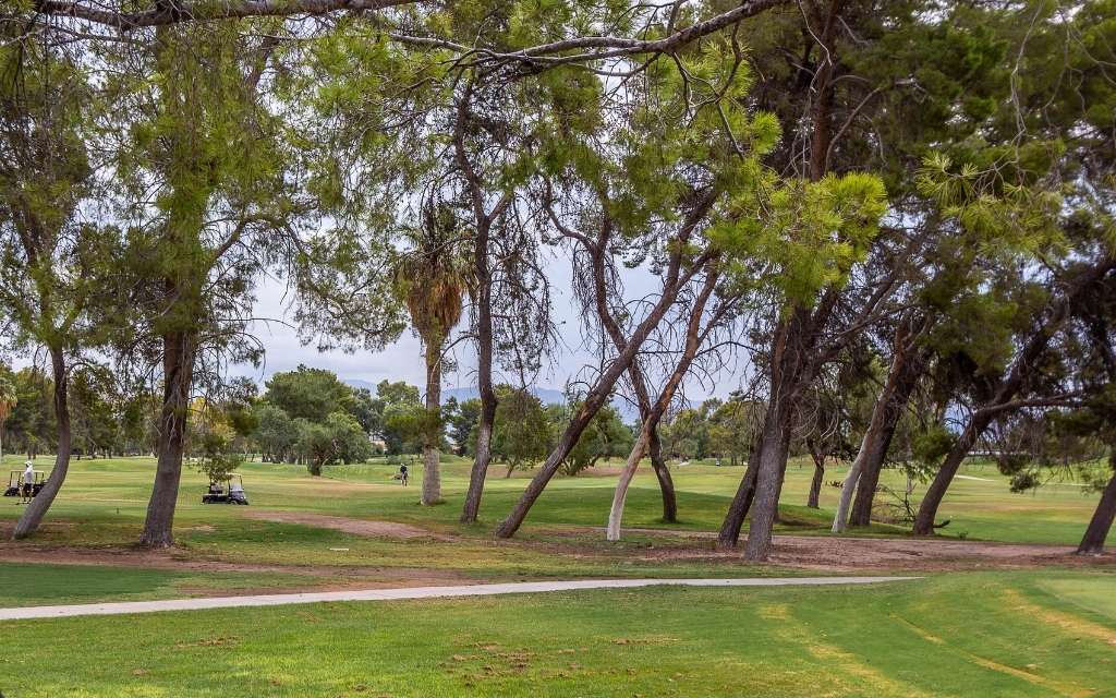 Randolph Dell Urich golf course in Reid Park, Tucson Arizona