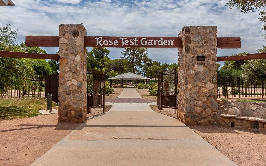 Rose Garden at Reid Park, Tucson Arizona