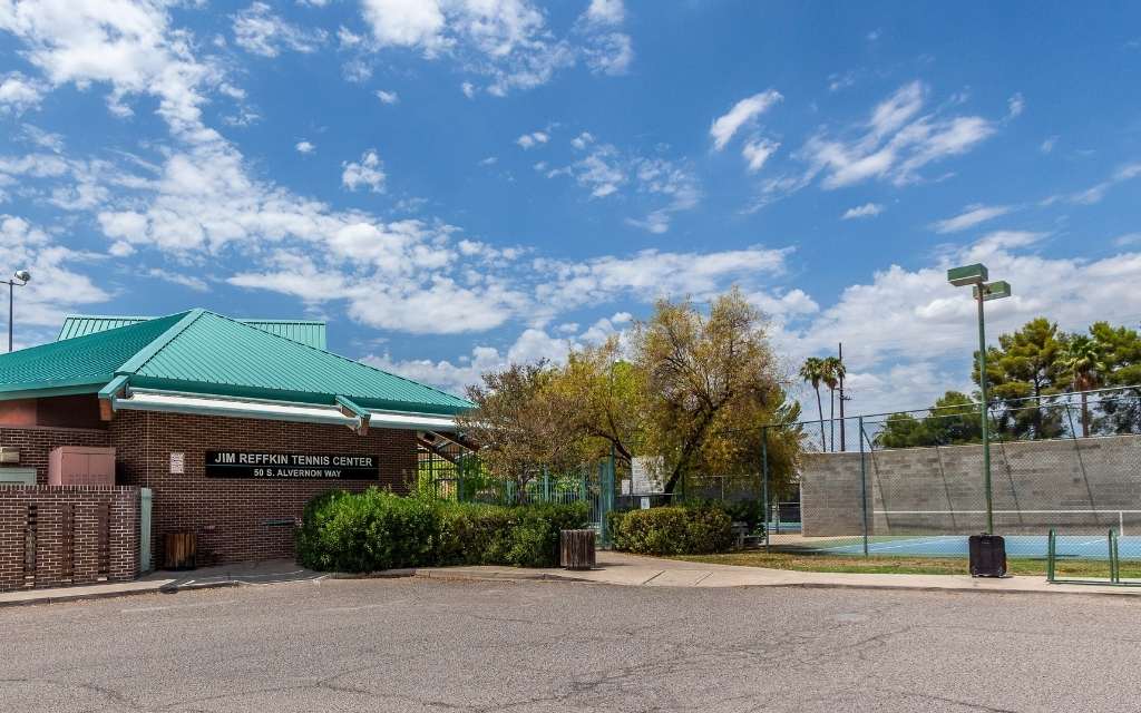 Tennis center at Reid Park, Tucson Arizona