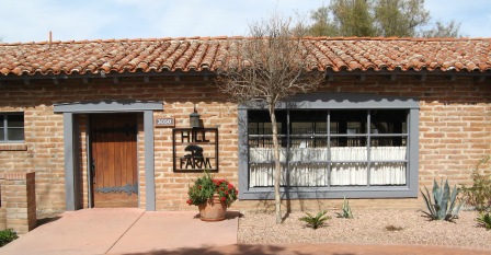 The old Joesler-designed home, now utilized as the Hill Farm community center