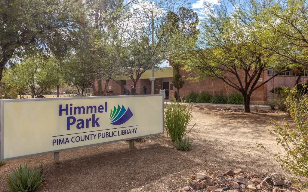 Himmel Park Library is located at Himmel Park within Sam Hughes neighborhood