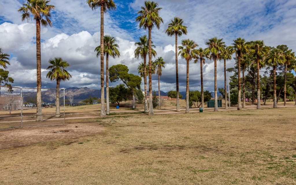 Himmel Park, a public park located within Sam Hughes neighborhood in Tucson, Arizona
