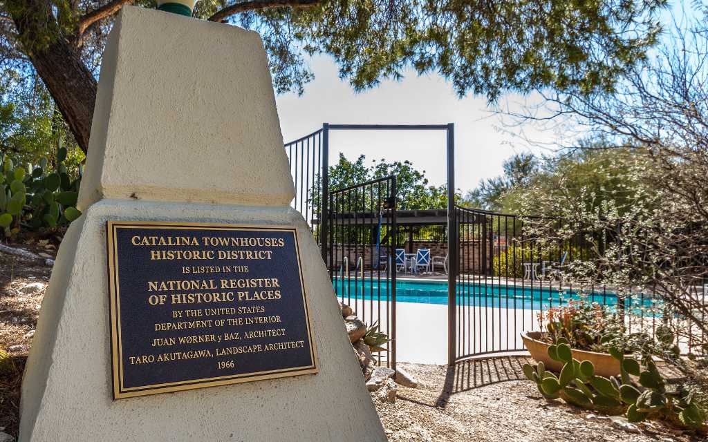 Catalina Townhouses was added to the National Historic Register in 2020.