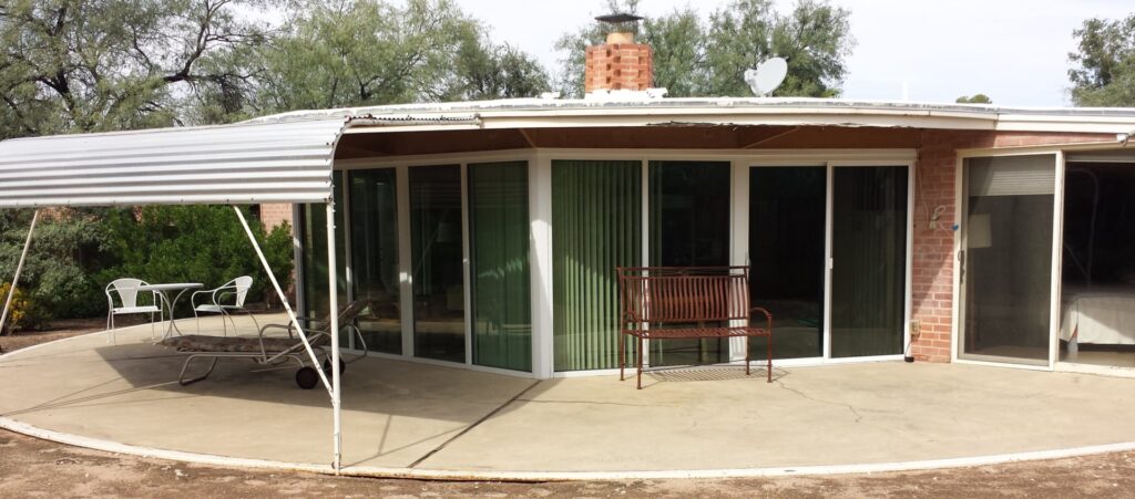 Arthur Brown Ball-Paylor house with revolving shade structure