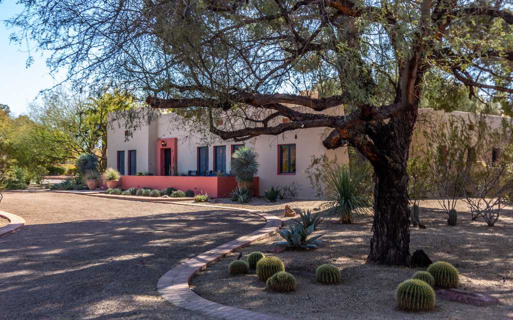 Homes in El Encanto Estates are unique and charming finds in Tucson Arizona