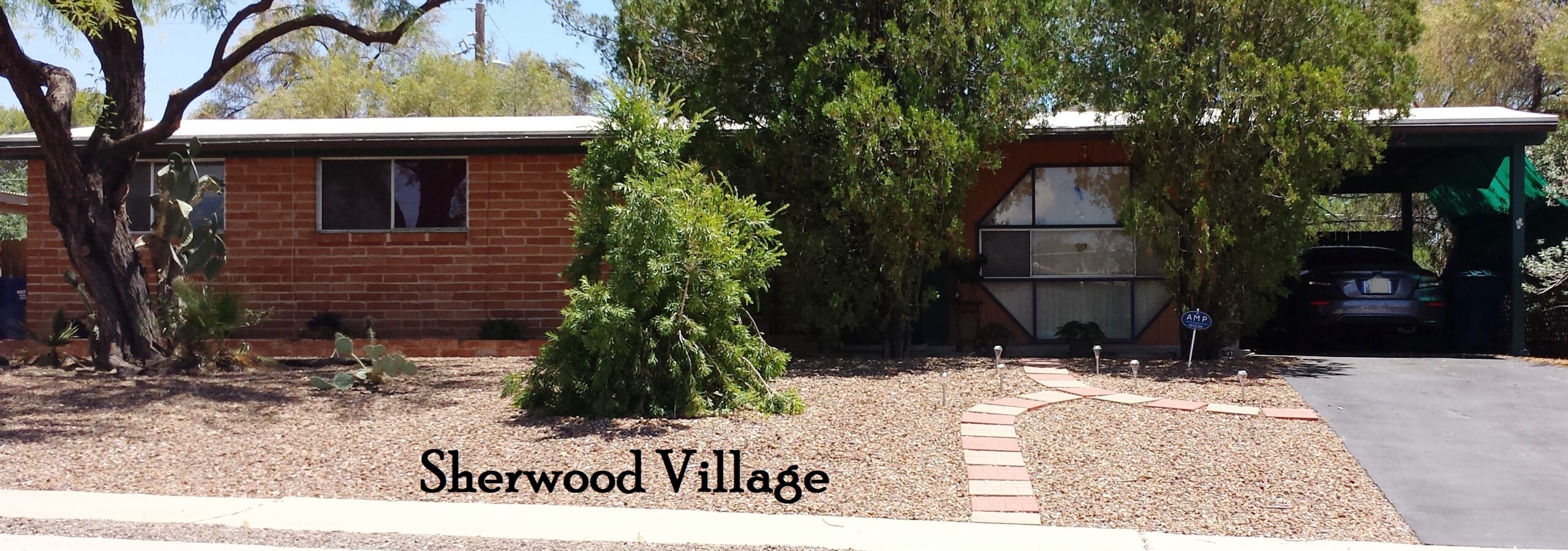 Sherwood Village a Lusk neighborhood on the east side of Tucson