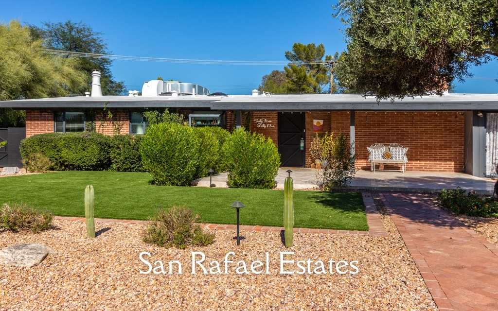 San Rafael Estates a midcentury neighborhood developed by Lusk Homes in Tucson Arizona