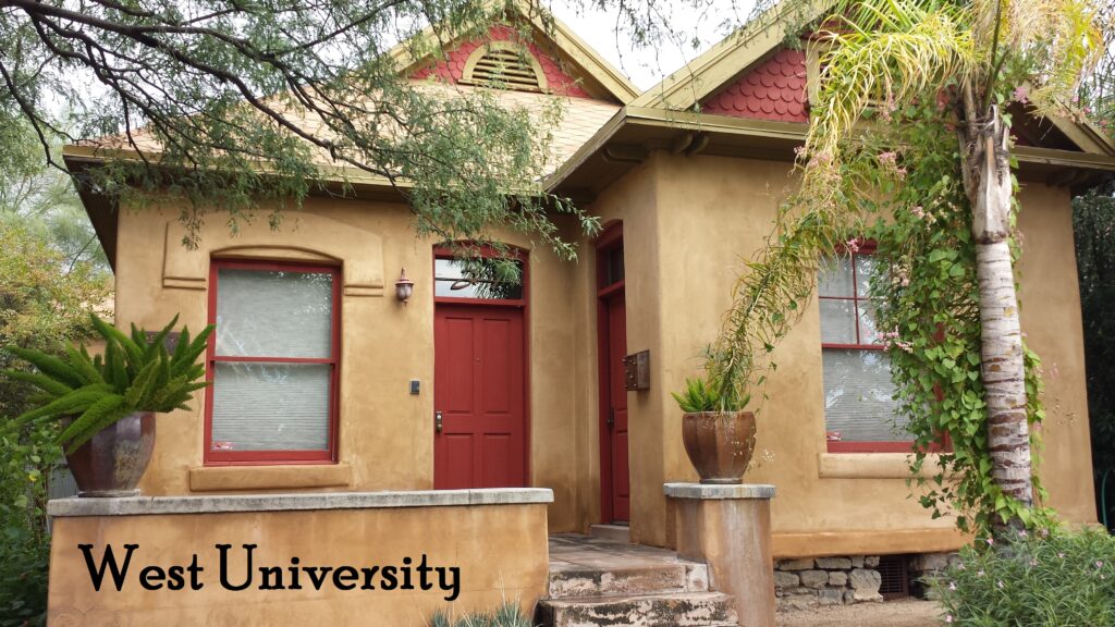 West University Historic District in Tucson