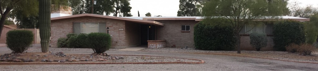 Example of home in Wilshire Heights neighborhood in Tucson