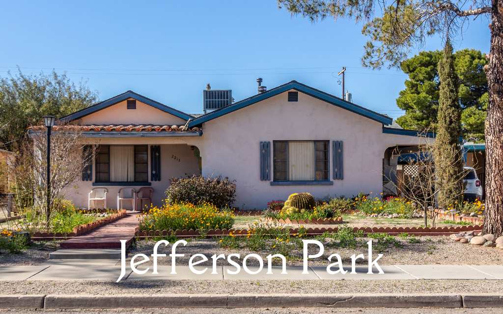 Jefferson Park historic district in Tucson Arizona