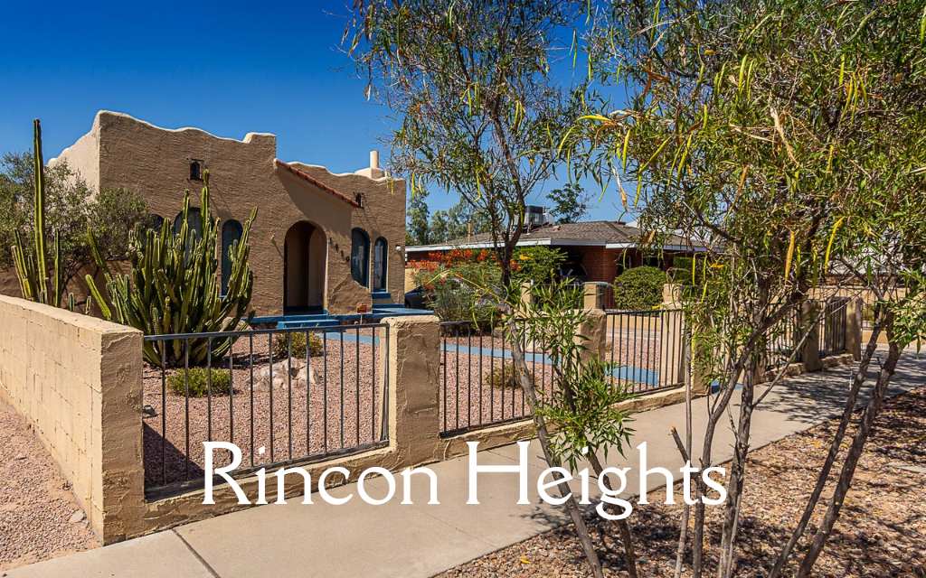 Rincon Heights historic district in Tucson Arizona