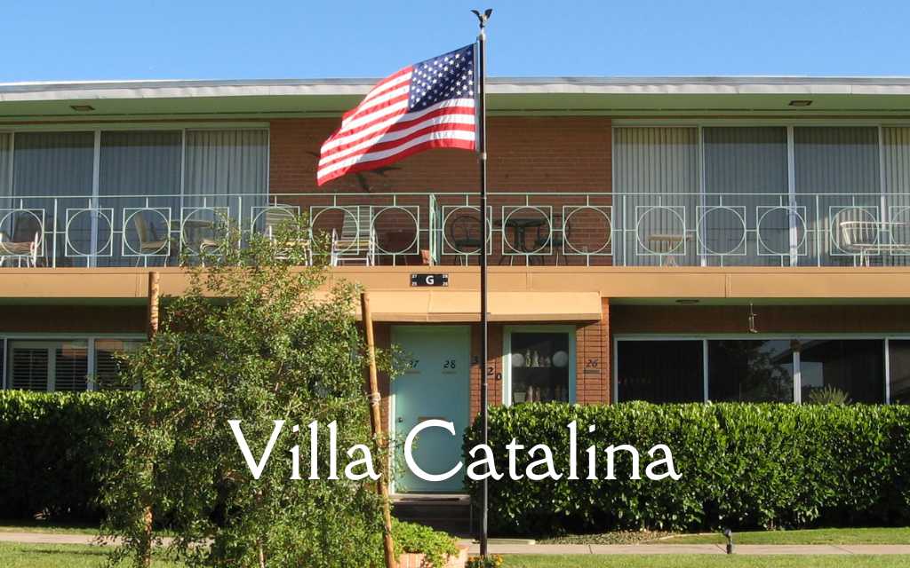 Villa Catalina located within Sam Hughes neighborhood in Tucson is a beautiful midcentury condo development.