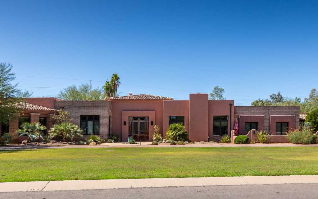Generously sized contemporary homes can be found within Tucson Country Club Estates.