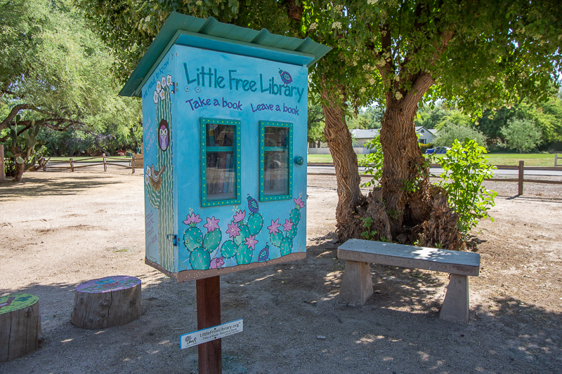 Little Free Library in Forty Niner Country Club Estates