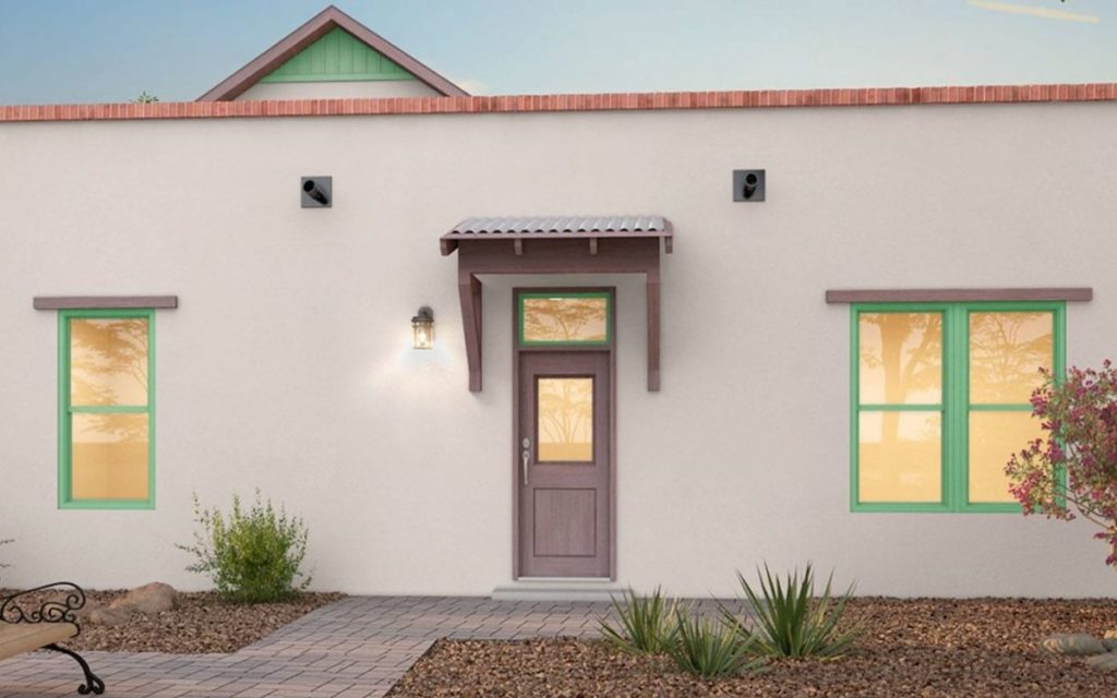Newly constructed home, currently under construction in Tucson's historic Barrio Viejo neighborhood walking distance to downtown, the streetcar, dining, and shops.