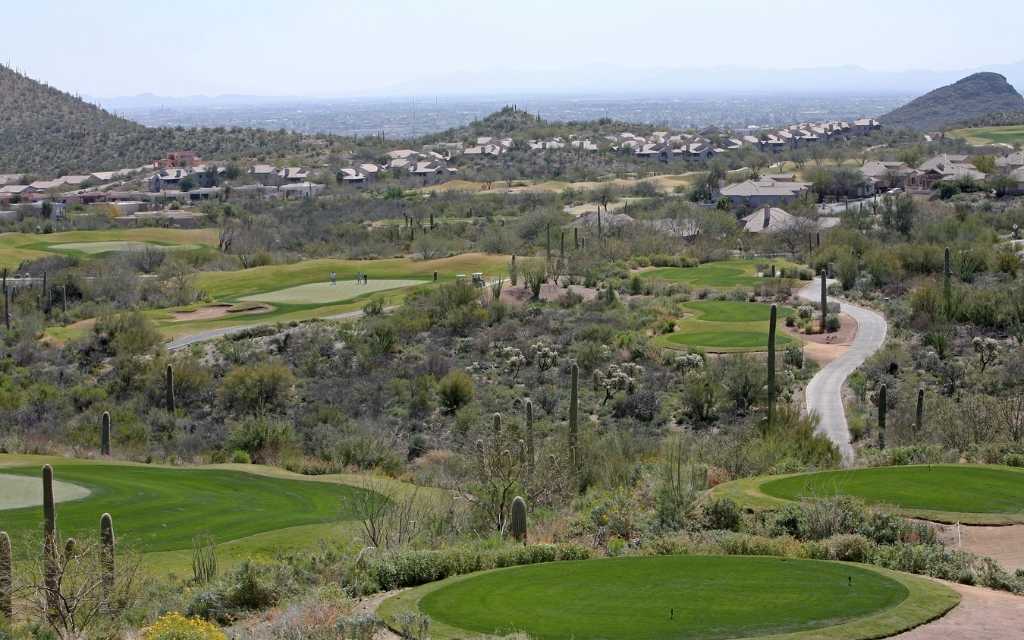 Starr Pass Golf course on the west side of Tucson