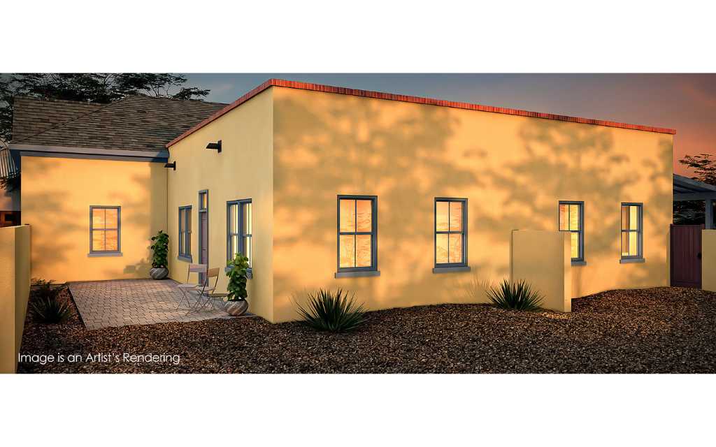 Miramonte Barrio Viejo - new construction Sonoran row house style home in downtown Tucson for sale
