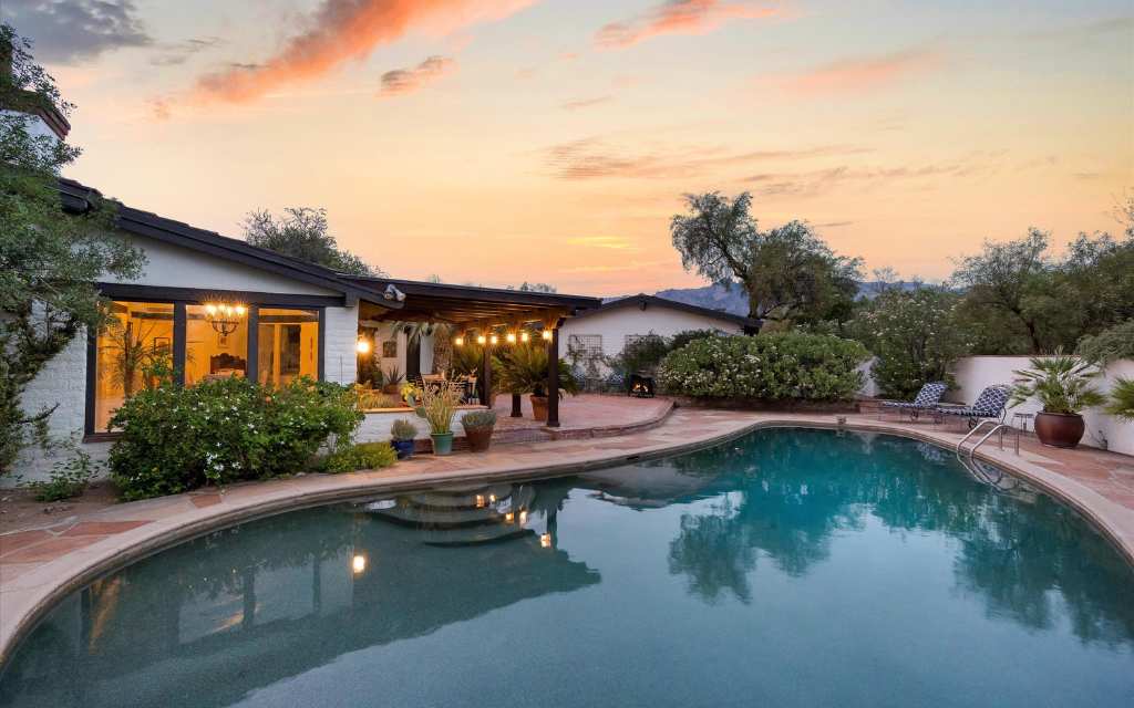Historic Joesler designed home in Catalina Foothills Estates with a pool