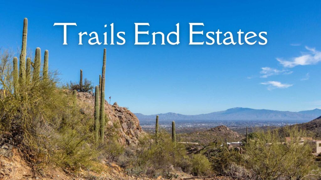 Trails End Estates - Amazing views of Tucson and the Sonoran Desert