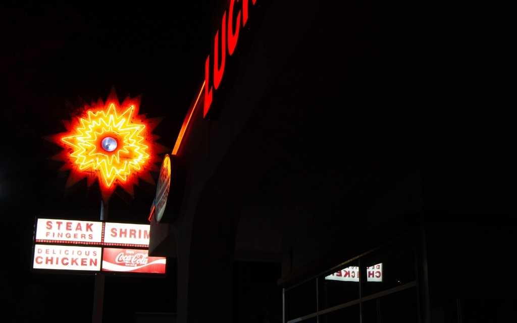 Lucky Wishbone's neon sign has been brightly shining at Broadway and Swan for decades. 